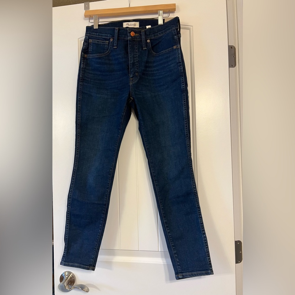 Madewell 10” high rise skinny